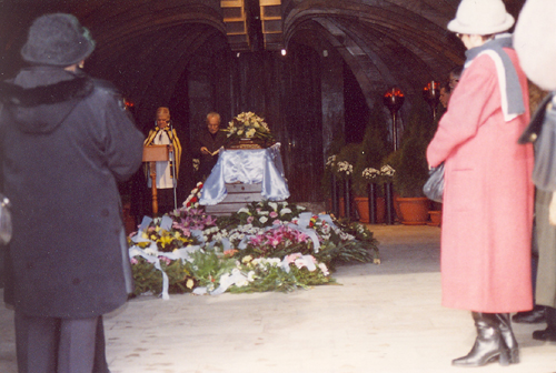 Józsa Ilona temetése