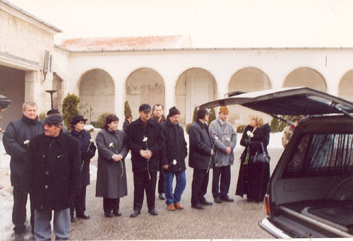 Józsa Ilona temetése