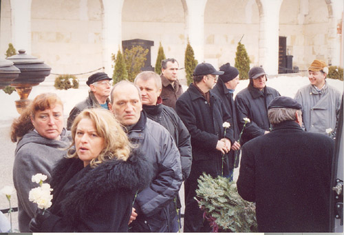Józsa Ilona temetése